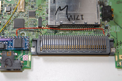 Power supply wires