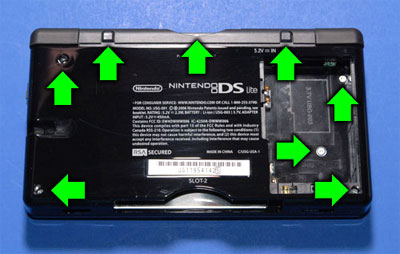 Remove bottom case screws