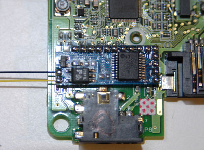 Solder MIDI jack wires to board