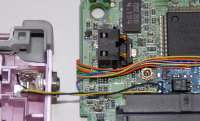 Connect jack wires to Midify board