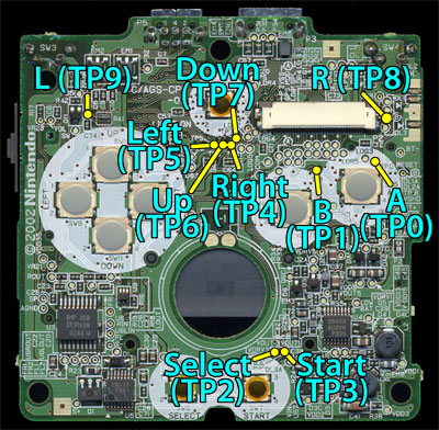 SP Button Solder Points
