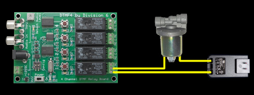 Connect DTMF4 to Air Valve