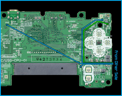 GBAccelerator DS Installation - DS Lite Board Front