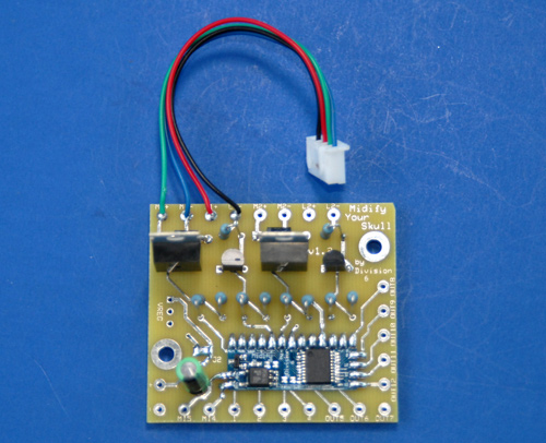 Face Connector Installed